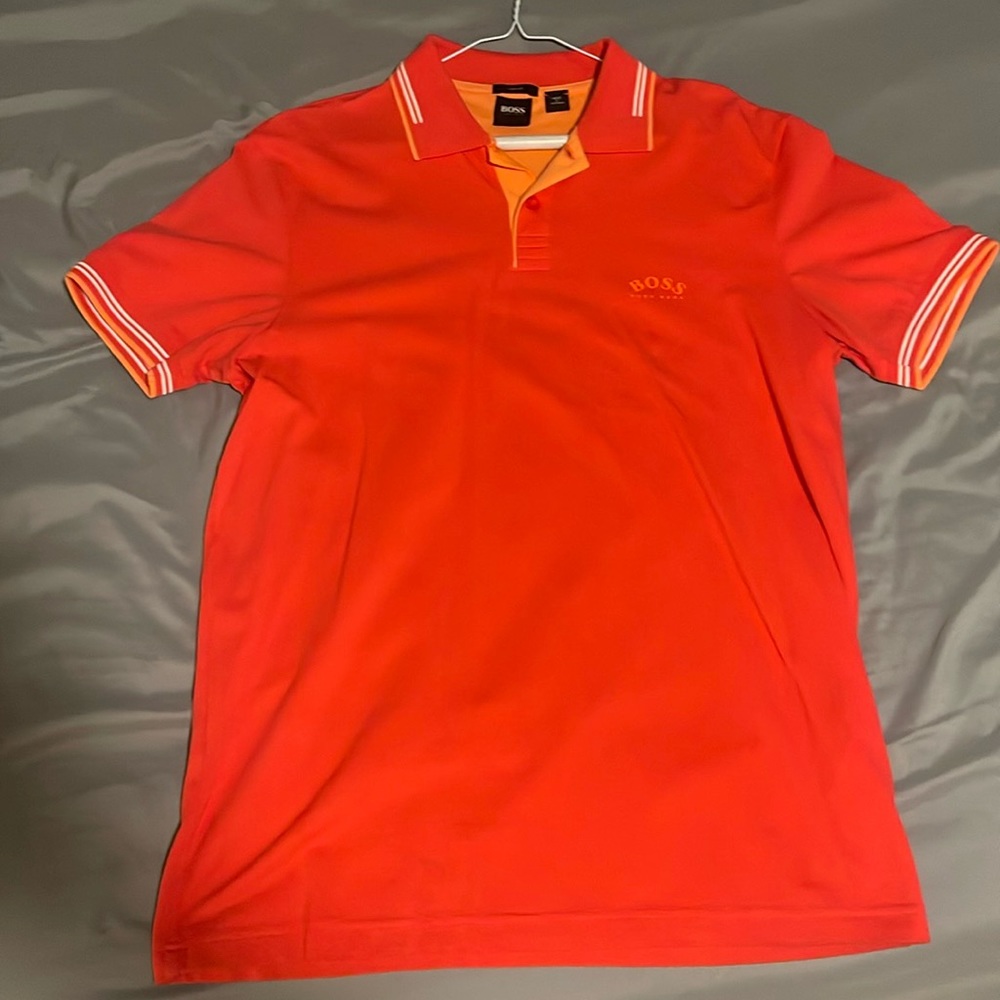 Hugo boss men polo size medium